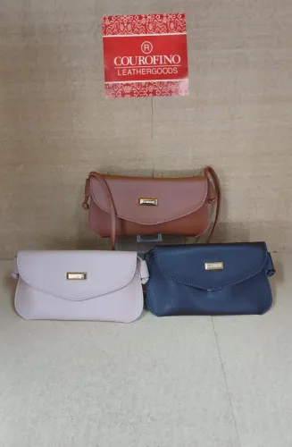 Bolsa de couro NOVA. Venda por unidade
