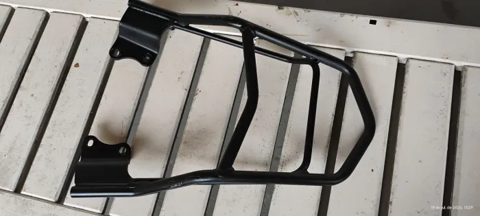 Bagageiro churrasqueira para moto