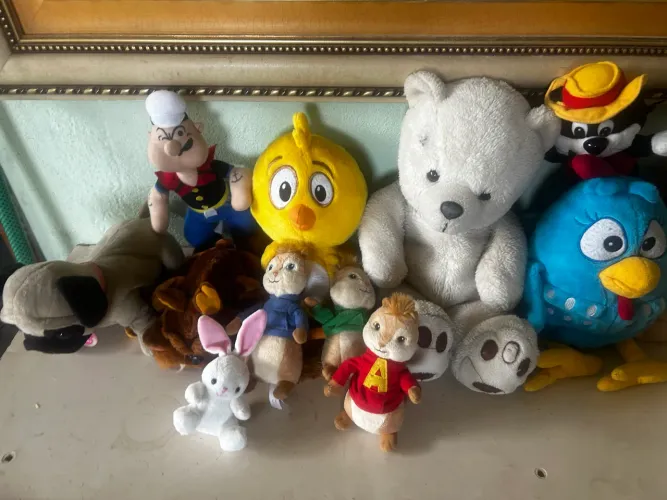 pelucias diversas brinquedos infantis