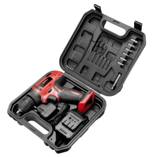Furadeira e Parafusadeira à Bateria Mondial, 12V - FPF-06M