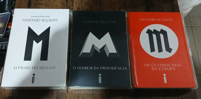 Combo M: O Filho do Século / O Homem da Providência / Os Últimos Dias da Europa (seminovo)
