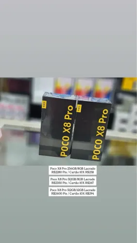 Poco X8 Pro 5G - Lacrado