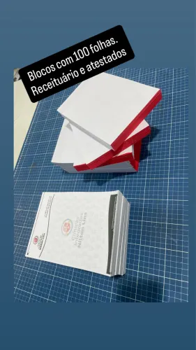 Talão/recibos/receituario e afins