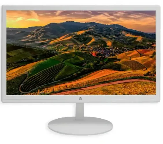 Monitor Office Bluecase 19\", HD, 75Hz, 5ms, VA, HDMI e VGA, Inclinação Ajustável, Branco 
