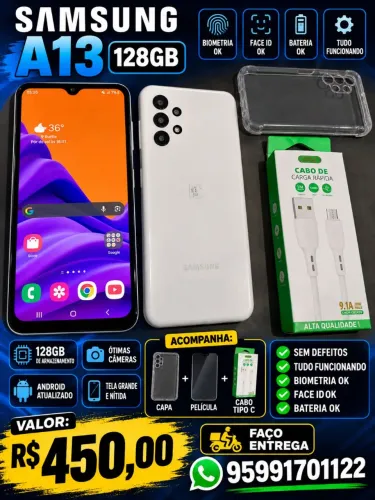 Samsung 128GB todo 100%