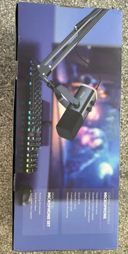 FIFINE AM8 Microfone dinâmico USB/XLR para gravação de podcast Streaming