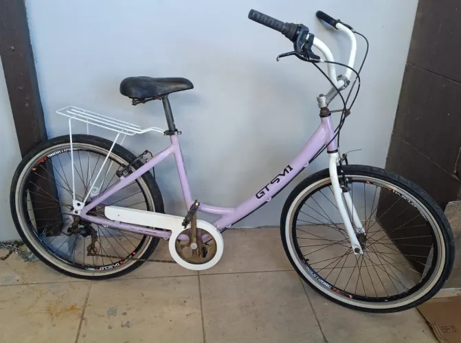 Promoção Linda Bicicleta Feminina Gts Retrô Aro 26