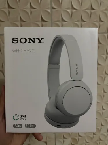 Fone de ouvido Sony original W.h-ch520 Color Branco