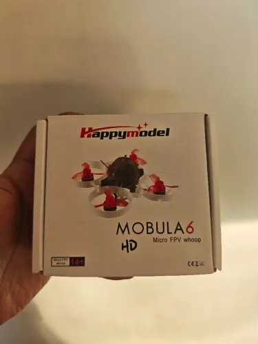 Drone FPV Happymodel Mobula6 HD FrSky + Caixa + Peças Extras | Pronto para Voar
