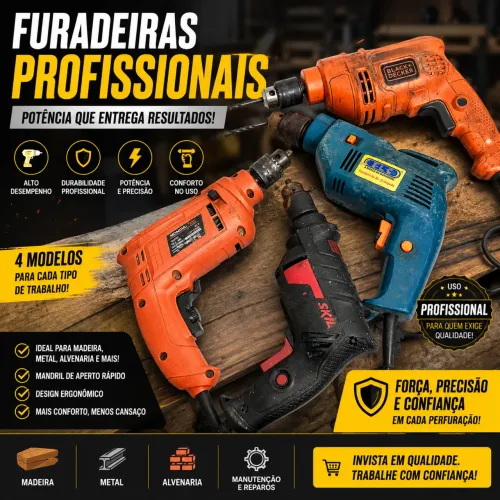 Furadeiras profissionais