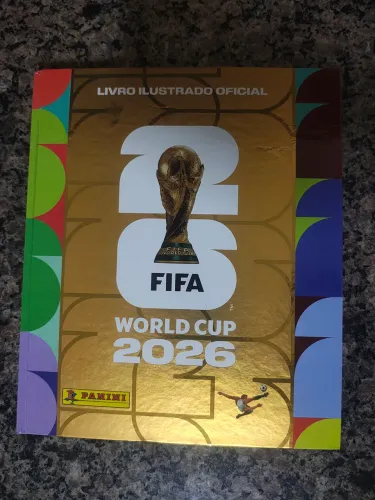 Álbum copa do mundo 2026 completo 