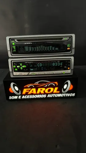 Conjunto pioneer carrozzeria cds p300 Meh p707 md