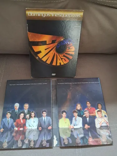 DVD Fantástico Documentários Domingos Inesquecíveis