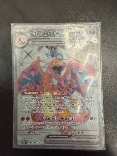 Carta Pokémon Charizard ex