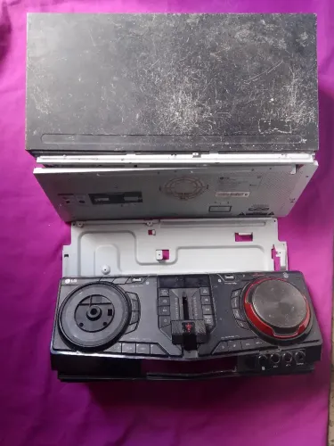 Carcaça Metálica Para Som LG CJ87 Xboom