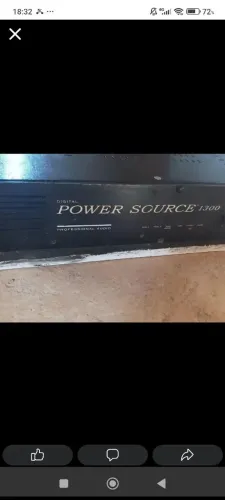 Vendo este amplificador Power source 1300wts ems