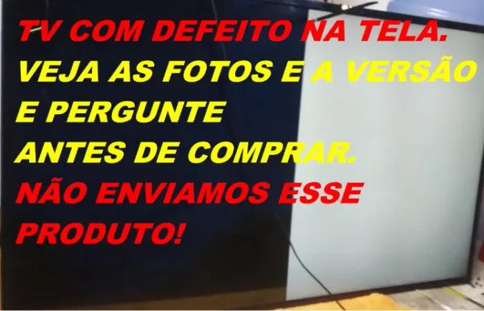 TV AOC  LE43D1452 COM DEFEITO NA TELA.