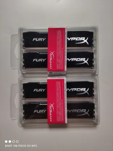 Memoria RAM DDR3 Kingston Hyperx Fury 32GB 1600mhz (Novo)