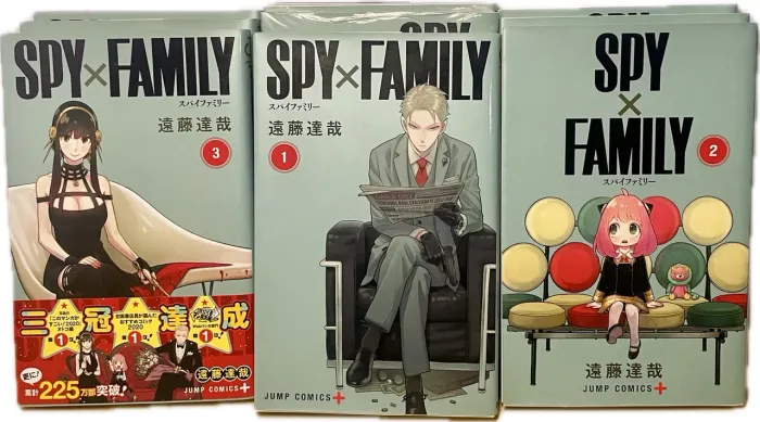 Spy X Family 1-9 - Manga em Japonês.