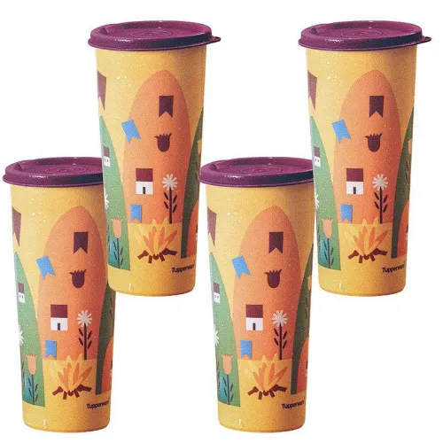 Tupperware copo festa junina 470ml original novo