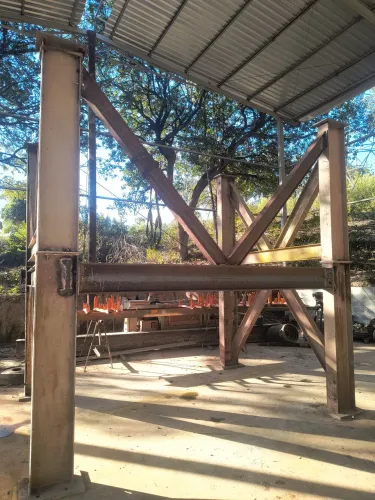 estrutura de peneira 5x2