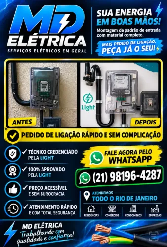 Montagem padrão Light Rio de Janeiro
