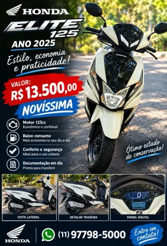 Honda Elite 125 Nova