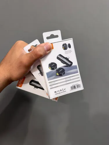 Microfone lapela Android ou iPhone kit novo