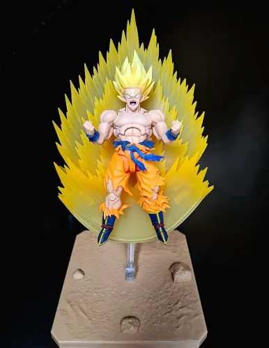 Goku Legendary Ssj Sh Figuarts + Effects