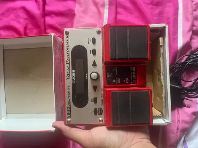 Pedal Processador de Voz Boss VE-20 Vocal Performer (Usado)