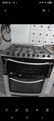 Fogão 6 bocas e 2 fornos Eletrolux