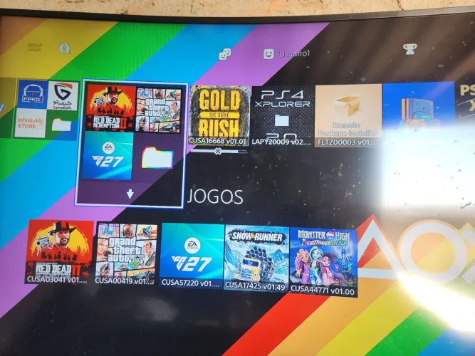PLAYSTATION 4 desbloqueado + 1.000 jogos