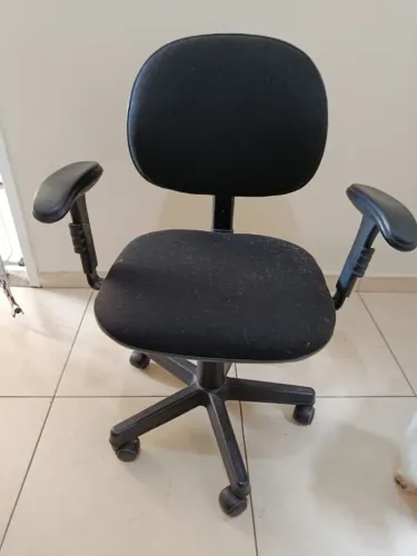 Cadeira para Escritório Ergonômica Back System com Braço Regulável Executiva NR17 