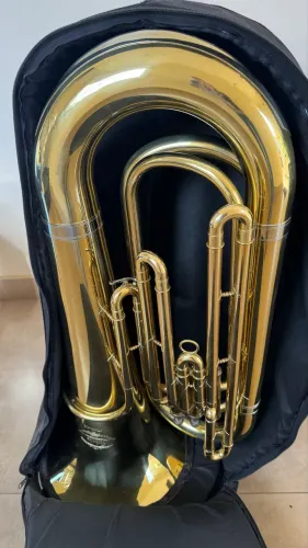 Tuba Bombardão 3/4 em Si Bemol - 3 Pistos Jahnke