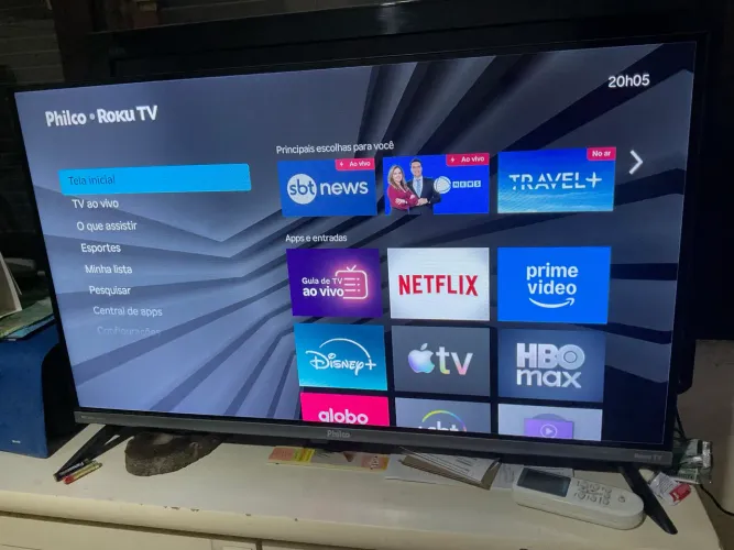 TV Smart Philco Roku TV 32 Polegadas