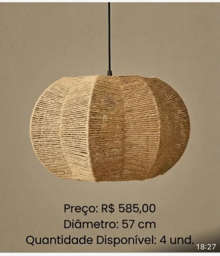 Luminária Decorativa