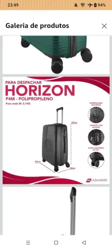 Mala Média 23kg