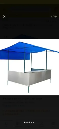 Barraca para feira