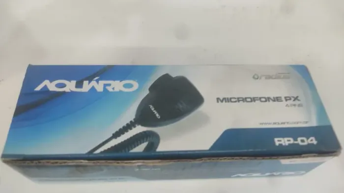 Microfone PX RP-04 Aquário - Novo, Lacrado