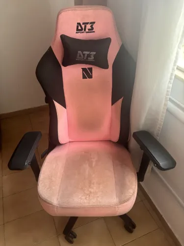 Cadeira Gamer DT3 Nero Bubble, Preto e Rosa
