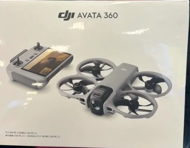 Avata 360 Combo Fly More Rc2 + Acessórios de Proteção