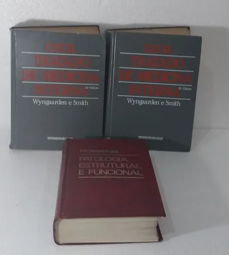 3 livros Relacionados a Medicina