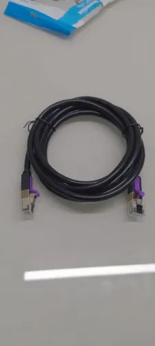 Cabo de Rede CAT7 Vention 2 Metros - 10Gbps Ultra Rápido (PC, PS5, Xbox) - Novo