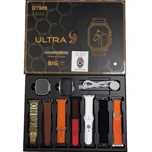 Relógio smartwatch DT900 Ultra 9