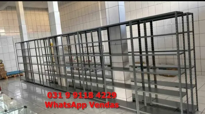 Estante de Aço - Nova - Frete Grátis para Bh Minas Gerais