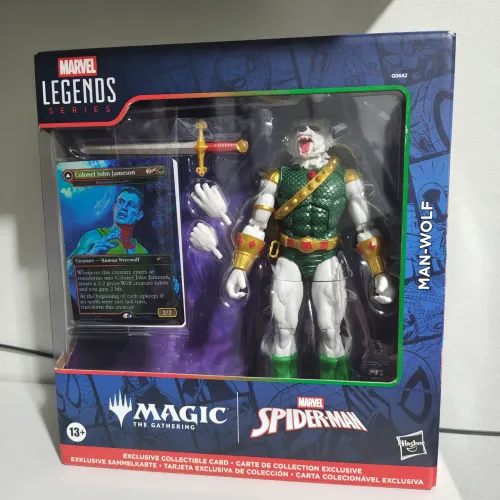 Figura Man Wolf Magic x Spider Man Marvel Legends Hasbro