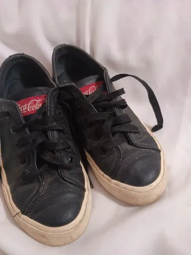 Tênis da COCA COLA ORIGINAL! COURO legítimo!