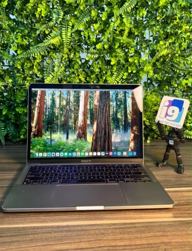 MacBook Pro 2020 Cor Space Gray Apple M1 16GB 1TB SSD 404 ciclos 84% 13.3 Fonte original