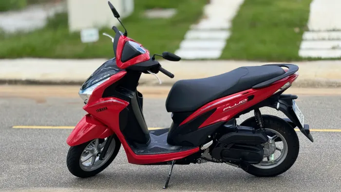 Yamaha Fluo Connect 2026 Vermelha C/ 850 km único dono