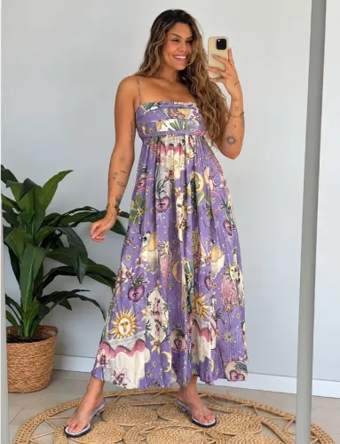 Vestido Farm novo (tag) Selva Mística